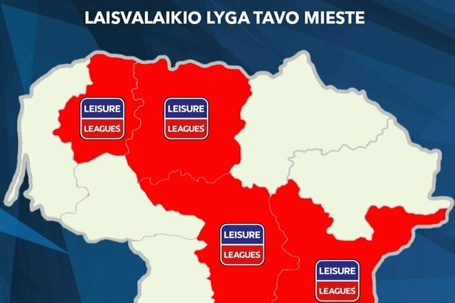 Laisvalaikio lygos tavo mieste veikia daugelyje Lietuvos apskričių | Organizatorių nuotr.