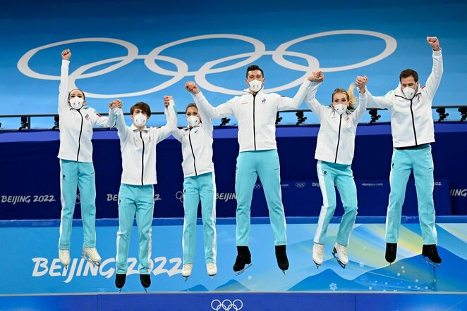 Rusijos olimpinio komiteto dailiojo čiuožimo komanda | Scanpix nuotr.