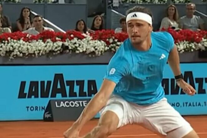Alexanderis Zverevas | „Stop“ kadras