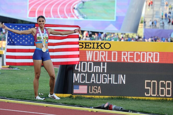 Sydney McLaughlin | Scanpix nuotr.