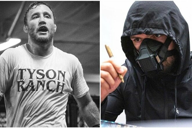 Justinas Gaethje ir Chabibas Nurmagomedovas | Instagram.com nuotr