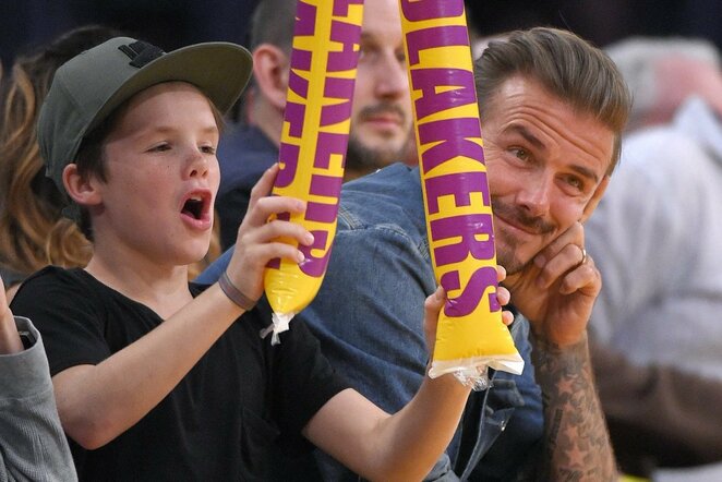 Cruzas ir Davidas Beckhamai | Scanpix nuotr.