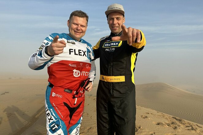 „Flexit GO Dakar team“ nuotr. | Komandos nuotr.