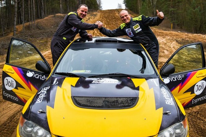 Į Lietuvos ralio čempionatą žengia naujas ekipažas | Alfonso Rakausko nuotr.