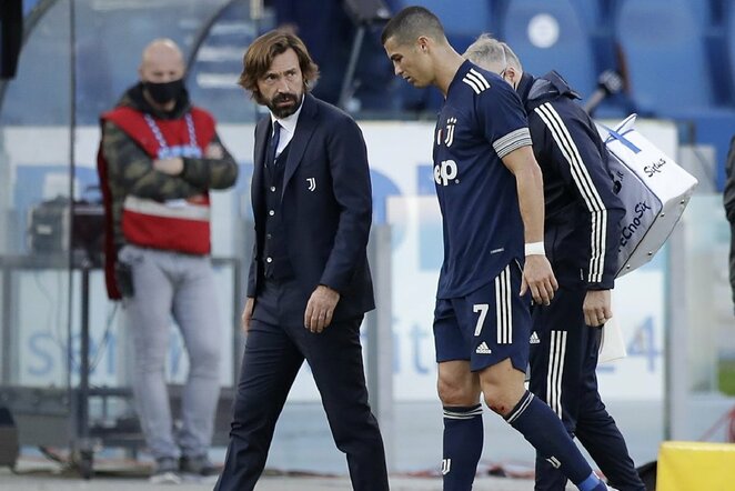 Andrea Pirlo ir Cristiano Ronaldo | Scanpix nuotr.