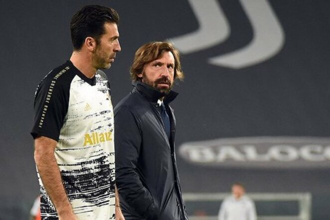 Gianluigi Buffonas ir Andrea Pirlo | Scanpix nuotr.