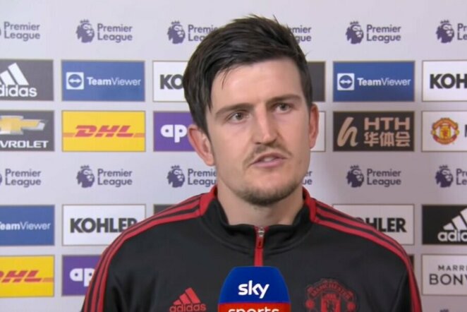 Harry Maguire'as | „Twitter“ nuotr.