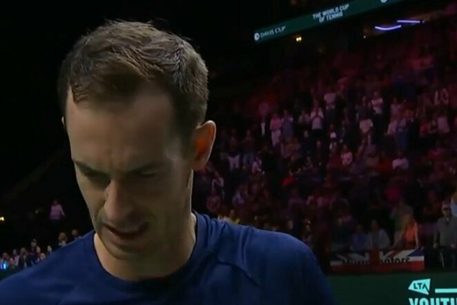 Andy Murray'us | „Stop“ kadras