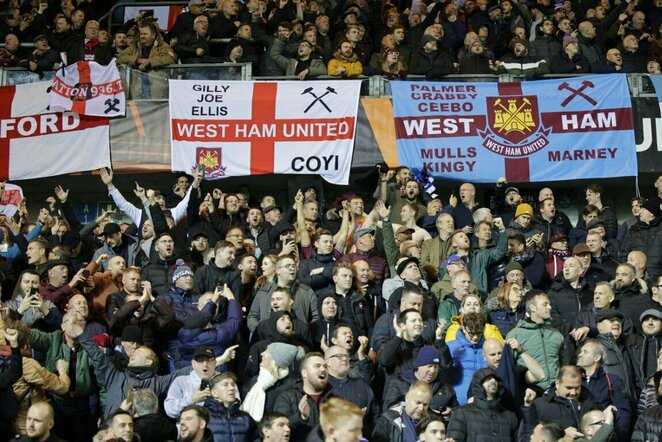 „West Ham“ fanai | Scanpix nuotr.