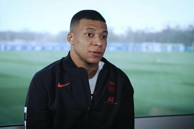 Kylianas Mbappe | „Twitter“ nuotr.