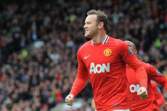 Rezultatyviausias praėjusio sezono „Man Utd“ žaidėjas Wayne'as Rooney | AFP/Scanpix nuotr.