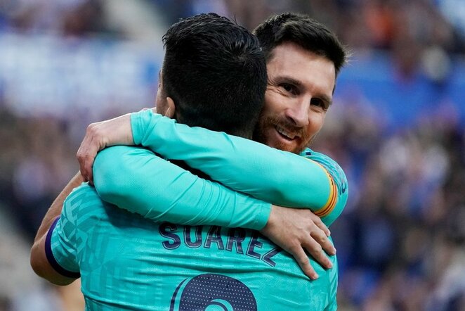 Lionelis Messi ir Luisas Suarezas | Scanpix nuotr.