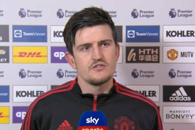 Harry Maguire'as | „Twitter“ nuotr.