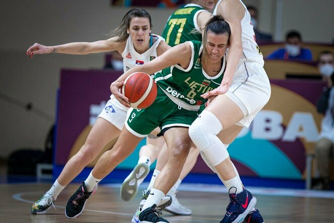 Lietuvių ir serbių rungtynės | FIBA nuotr.