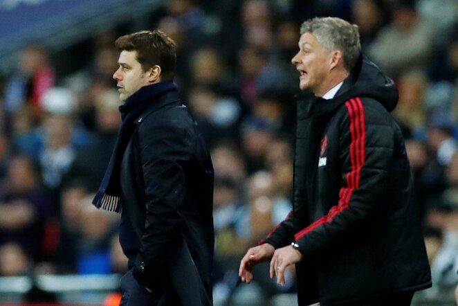 Mauricio Pochettino ir Ole Gunnaras Solskjaeras | Scanpix nuotr.