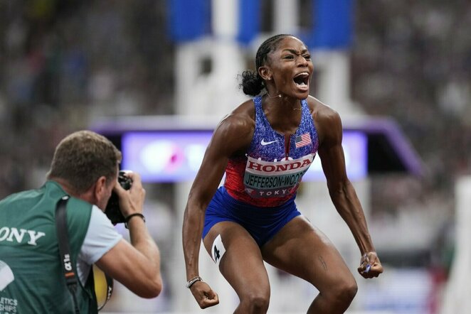 Melissa Jefferson-Wooden | Scanpix nuotr.