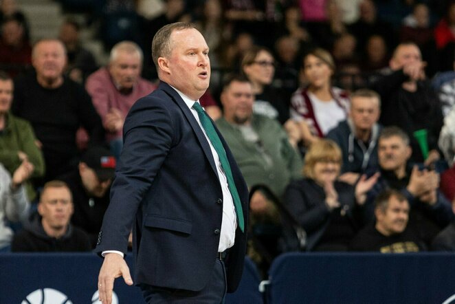 „Lietkabelis“ – „Žalgiris“ rungtynių akimirka | Pauliaus Peleckio / BNS foto nuotr.