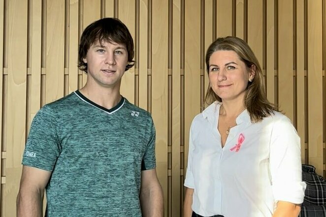 Ričardas Berankis ir Eglė Sajūtė–Lukševičienė | Organizatorių nuotr.