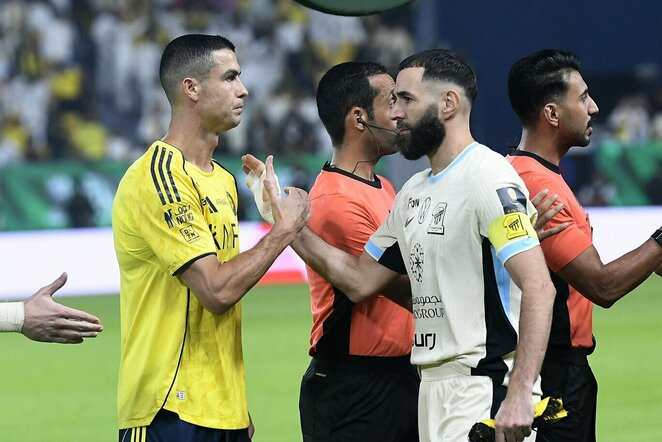 Cristiano Ronaldo ir Karimas Benzema | Scanpix nuotr.