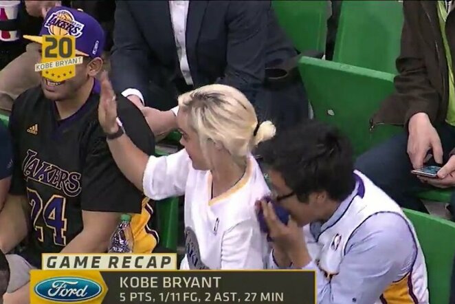 Kobe Bryanto sirgaliai | „Twitter“ nuotr.