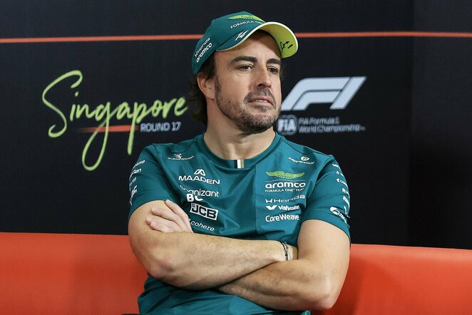 Fernando Alonso | EPA nuotr.