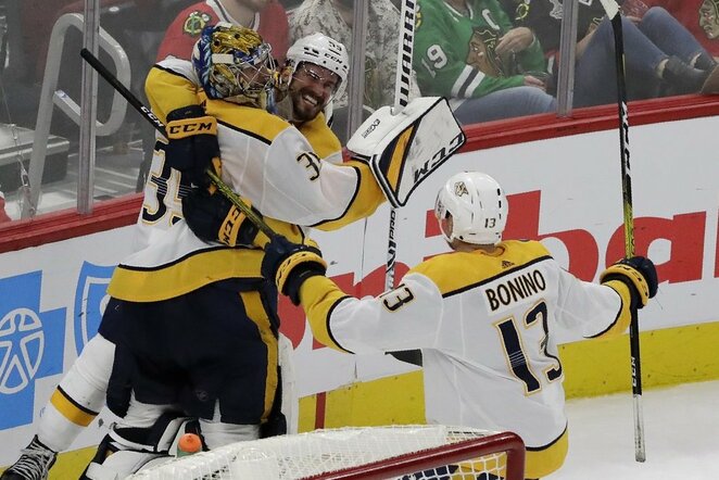 Pekka Rinne | Scanpix nuotr.