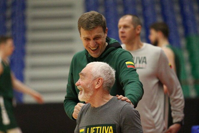 Lietuvos vyrų krepšinio rinktinė surengė treniruotę Amsterdame | krepsinionamai.lt nuotr.