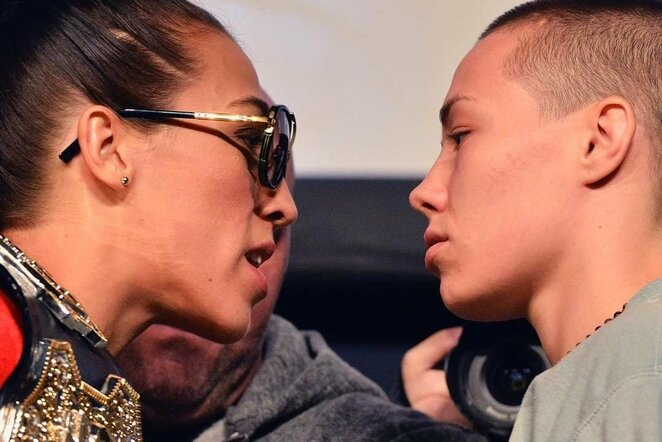 Joanna Jedrzejczyk ir Rose Namajunas | Instagram.com nuotr