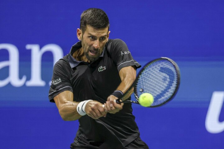 Novakas Djokovičius – Mariano Navone mačo akimirka | EPA nuotr.