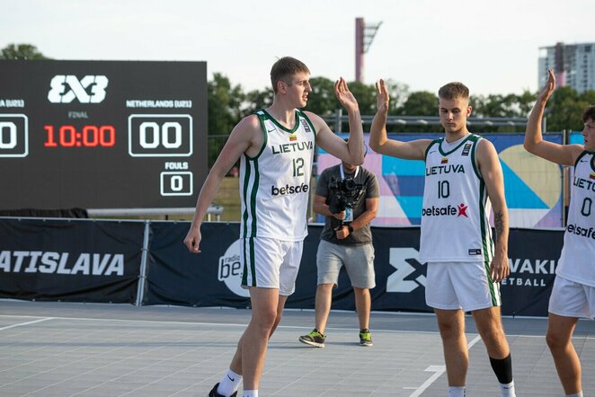 Lietuvos vaikinų 3x3 krepšinio rinktinė | FIBA nuotr.