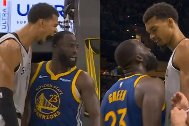 Wembanyama ir Greenas | Organizatorių nuotr.