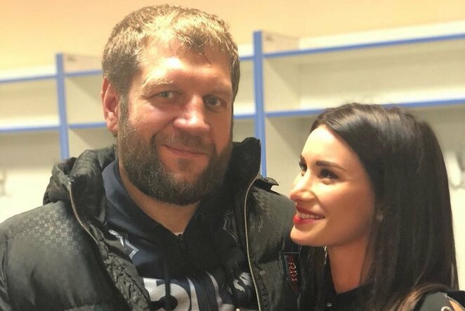 Aleksandras Jemeljanenka su žmona | Instagram.com nuotr