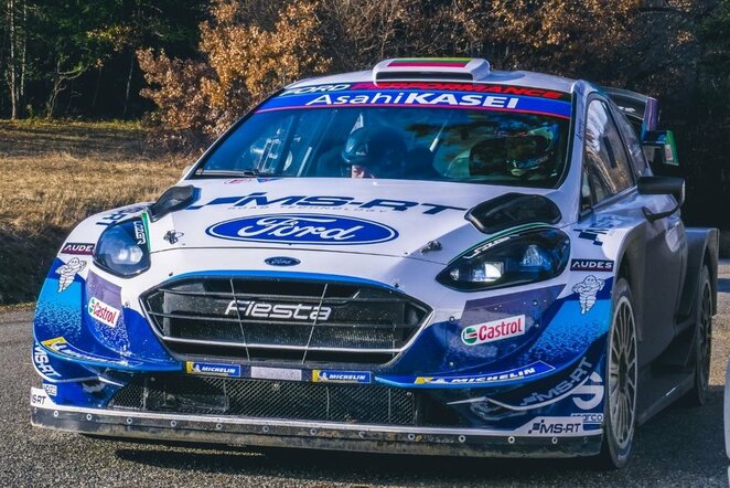 WRC bolido testai | Tomo Žekonio nuotr.