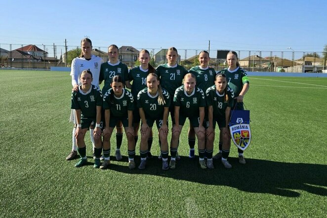 Lietuvos WU-17 futbolo rinktinė | lff.lt nuotr.