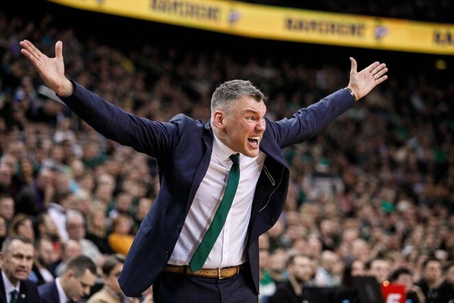 Šarūnas Jasikevičius | Eriko Ovčarenko / BNS foto nuotr.