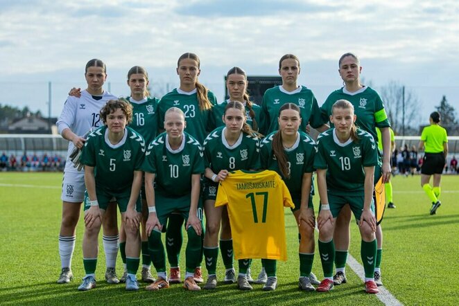 Lietuvos WU-19 futbolo rinktinė | lff.lt nuotr.