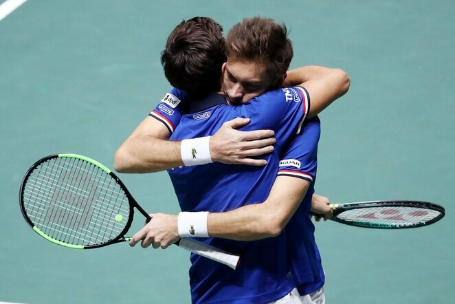 Nicolas Mahut ir Pierre'as-Huguesas Herbertas | Scanpix nuotr.
