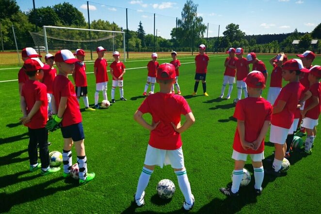 „Kauno Žalgirio“ Futsal vaikų stovykla Facebook nuotr.