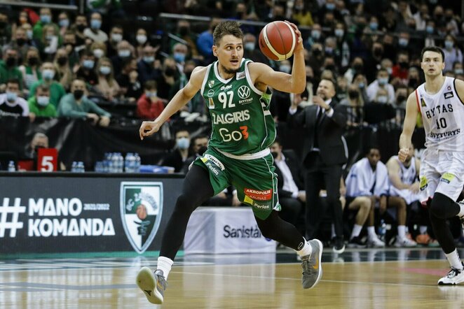 „Žalgiris“ - „Rytas“ rungtynių akimirka | Teodoro Biliūno / BNS foto nuotr.