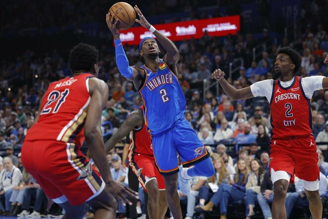 Shai Gilgeousas-Alexanderis | Scanpix nuotr.