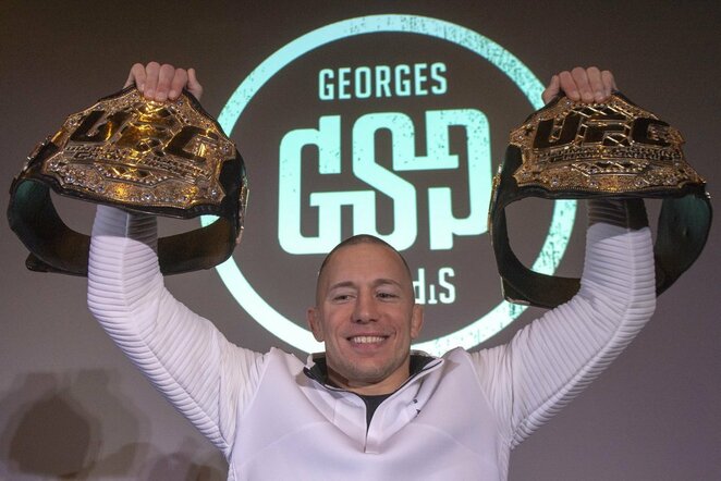 George'as St-Pierre'as | Scanpix nuotr.