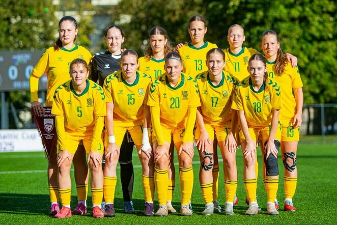 Lietuvos WU-19 futbolo rinktinė | lff.lt nuotr.