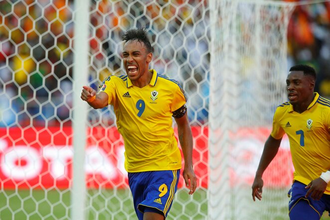Pierre'as-Emerickas Aubameyangas mušė įvartį Afrikos čempionate | Scanpix nuotr.