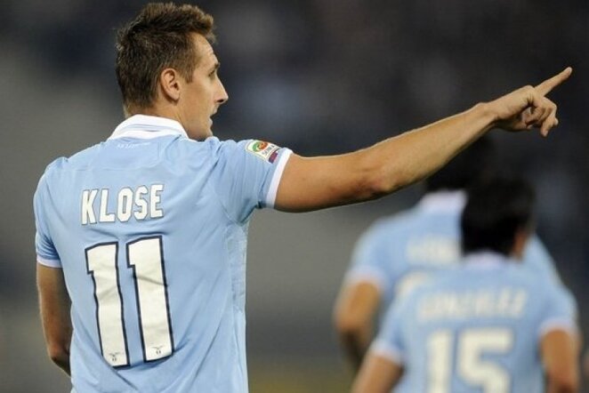 Miroslavas Klose | LaPresse/Scanpix nuotr.