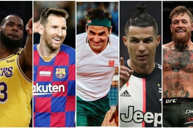 Top 100: daugiausiai uždirbantys pasaulio sportininkai | Scanpix nuotr.