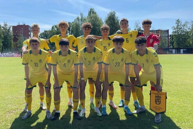 Lietuvos U-17 futbolo rinktinė | lff.lt nuotr.