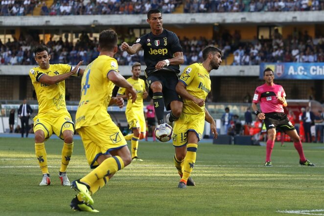 Italijos „Serie A“: „Chievo“ - Turino „Juventus“ (2018.08.18) | Scanpix nuotr.