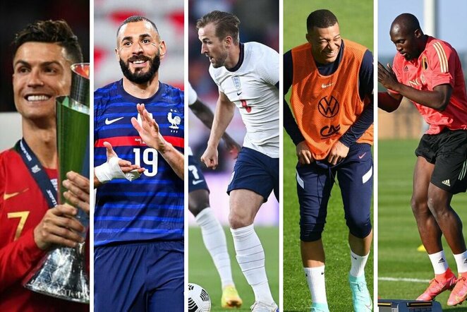 Pretendentai į Euro 2020 „auksinį batelį“ | Organizatorių nuotr.
