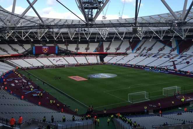„West Ham“ stadionas | „Twitter“ nuotr.