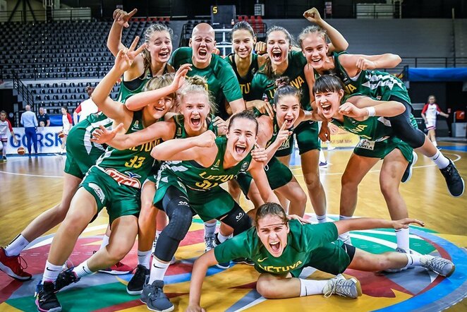 Lietuvos U16 merginų krepšinio rinktinė | FIBA nuotr.